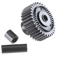 Output gear, 33-tooth (1)/ spacers (2)