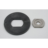 Brake disc/ shaft-to-disc adapter