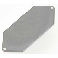 Mounting plate, receiver (grey)
