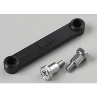 Molded draglink w/ screws