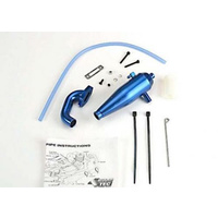 Aluminum tuned pipe & header (complete w