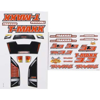 Decal sheets, T-Maxx 3.3 (long wheelbase