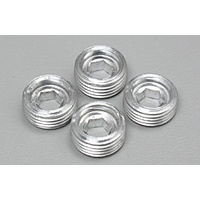 Aluminum caps, pivot ball (4)