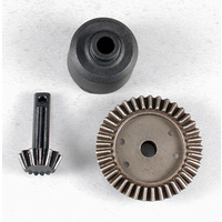 Ring gear, 37-T/ 13-T pinion/ diff carri