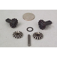 Diff gear set: 13-T output gear shafts (