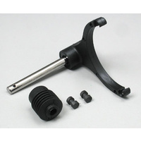 Shift fork-shaft/ shift fork pads (2)/ r