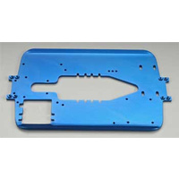 Chassis, 6061-T6 aluminum (4.0mm) (blue)