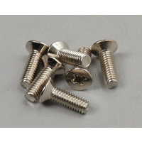 Screws, 2.6x8mm countersunk machine (6)