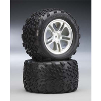 Tires & wheels, assembled, glued (Split-