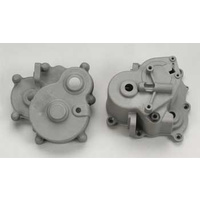 Gearbox halves (front & rear)/ rubber ac