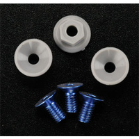Wing mounting hardware, (4x8mmCCS (alumi