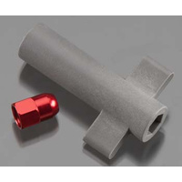 Antenna crimp nut, aluminum