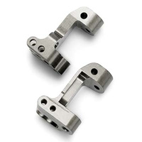 Caster blocks, 30-degree, titanium-anodi
