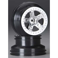 Wheels, SCT satin chrome, beadlock style