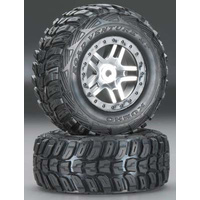 Tires & wheels, assembled, glued  (SCT S