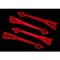 LED LENS RED (4) LIGHT PIPES