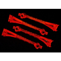 LED LENS ORANGE (4) LIGHT PIPES