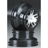 Wheels, SCT Split-Spoke, satin chrome, b