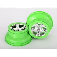 Wheels, SCT, chrome, green beadlock styl
