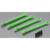 Toe link, front & rear, green (molded co