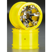 Wheels, Geode 2.2 (chrome, yellow beadl