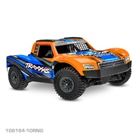 Traxxas Mini Slash 4X4 BL2S RC Short Course Truck Electric Brushless Orange 4WD 1/16 Scale RTR