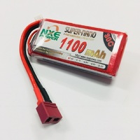 NXE 7.4v 1100mah 30c Soft case w/Deans