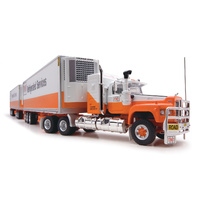 HIGHWAY REPLICAS 1:64 FREIGHT ROAD TRAIN TNT REFRIGERATE