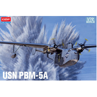 ACADEMY 1/72 USN PBM-5A MARINER FLYING BOAT PLASTIC MODEL KIT *AUS DECALS* 12586