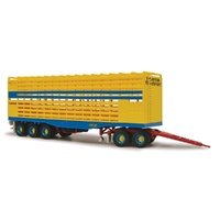 Highway Replicas Hampton Transport Livestock Road Train Trailer 12961