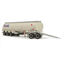 Highway Replicas 1/64 Tanker Trailer with Dolly Mobil 12972
