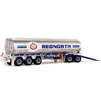 HIGHWAY REPLICAS 1:64 TANKER & DOLLY - RED NORTH