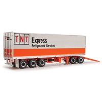 HIGHWAY REPLICAS 1:64 FREIGHT TRAILER & DOLLY TNT REFRIGERATE