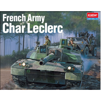 ACADEMY 1/72 FRENCH ARMY CHAR LECLERC PLASTIC MODEL KIT 13427