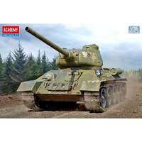 Academy 1/35 Soviet Medium Tank T-34-85 "Ural Tank Factory No. 183" Plastic Model Kit 13554