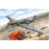 ITALERI 1/72 P-51B PLASTIC MODEL KIT 1423S