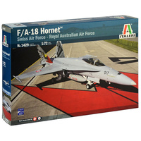 ITALERI F/A-18 HORNET WITH AUSTRALIAN DECLAS 1:72 1429S