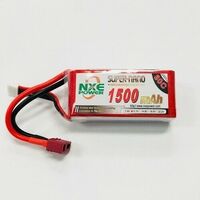 NXE 7.4v 1500mah 30c Soft case w/Deans 1500SC302SDEAN