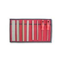 PERMA-GRIT SET 8 FINE HAND FILES SET 16699