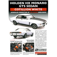Holden HX Monaro GTS Sedan Cotillion White 18794