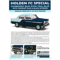 Holden FC Special Cambridge Blue over Teal Blue 18800
