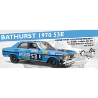 CLASSIC CARLECTABLES 1:18 FORD XW FALCON BATHURST 1970 53E- JOHN GOSS/BOB SKELTON 18843