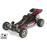 TRAXXAS BANDIT 2WD 1-10 BRUSHED 2.4GHZ 24054-1REDX