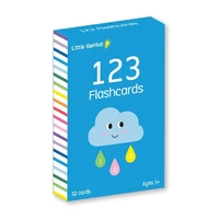 LITTLE GENIUS 123 FLASHCARDS  273703