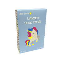 UNICORN SNAP CARDS  LITTLE GENIUS 
