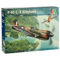 ITALERI P-40 E/K KITTYHAWK WITH AUSTRALIAN DECLAS 1:48 2795S