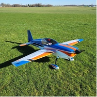 PAU Extra 330 LX 120cc Orange Scheme