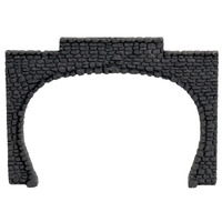 NOCH TUNNEL PORTAL DOUBLE TRACK, 2  PIECES, 9.5X7CM 34410
