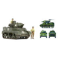 TAMIYA 1/35 M8 CARRIAGE W/3 FIGURES 35312