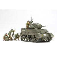 TAMIYA 1/35 M5A1 W/4 FIGURES 35313